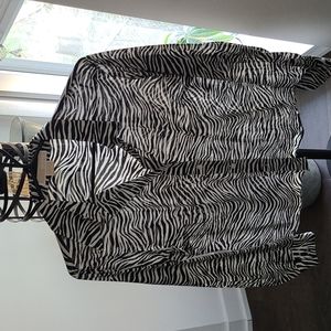 Michael Kors print blouse